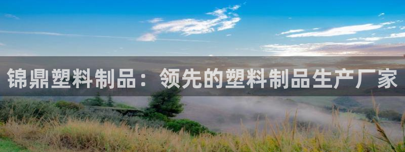 8827太陽(yáng)集團(tuán)官網(wǎng)：錦鼎塑料制品：領(lǐng)先的塑料制品生產(chǎn)廠家