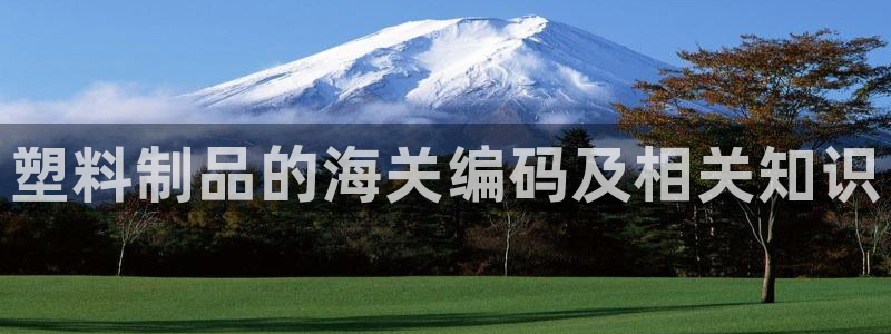 太陽(yáng)集團(tuán)城welcome：塑料制品的海關(guān)編碼及相關(guān)知識(shí)