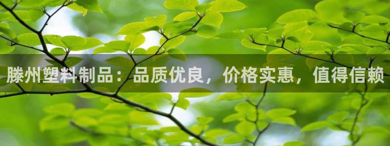 太陽app蘋果下載地址：滕州塑料制品：品質(zhì)優(yōu)良，價格實惠，值